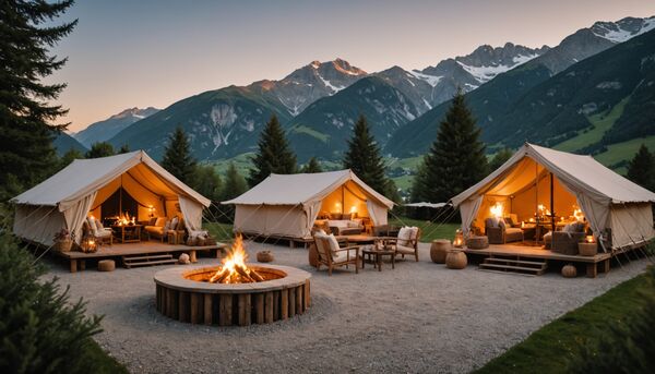 camping luxe savoie evasion montagne