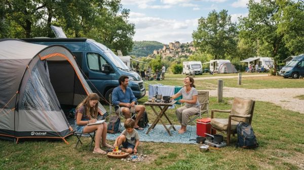 Un camping familial idéal dans la vallée de la Dordogne