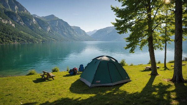 Évadez-vous au camping 4 étoiles au bord du lac d'annecy