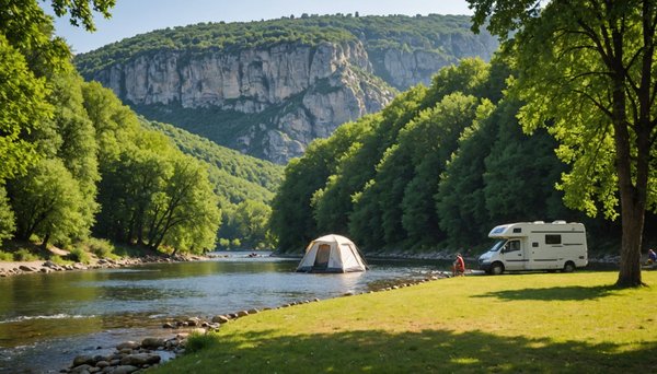 Camping 4 étoiles en ardèche : séjour nature et confort au bord de la rivière