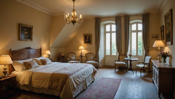 Chambres d'hôtes romantiques en france pour une escapade inoubliable