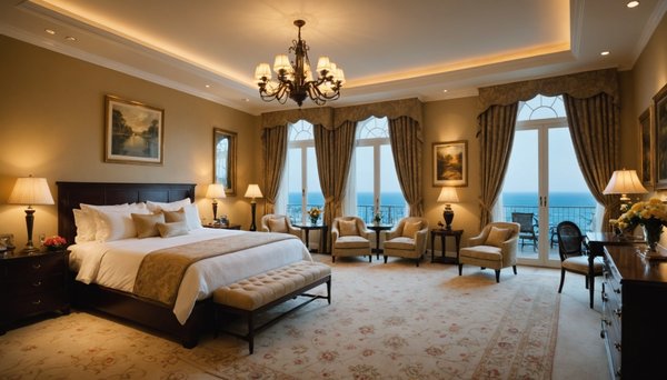 Top des suites élégantes et hébergements romantiques adaptés aux couples