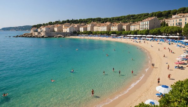 Explorer les meilleures plages du sud de la france pour un séjour pieds dans l'eau